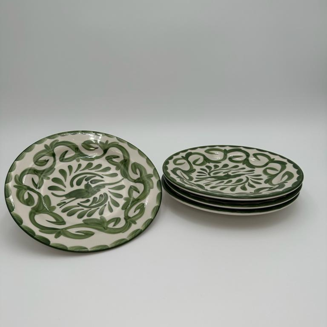 Hummingbird Salad Plate - Set of 4