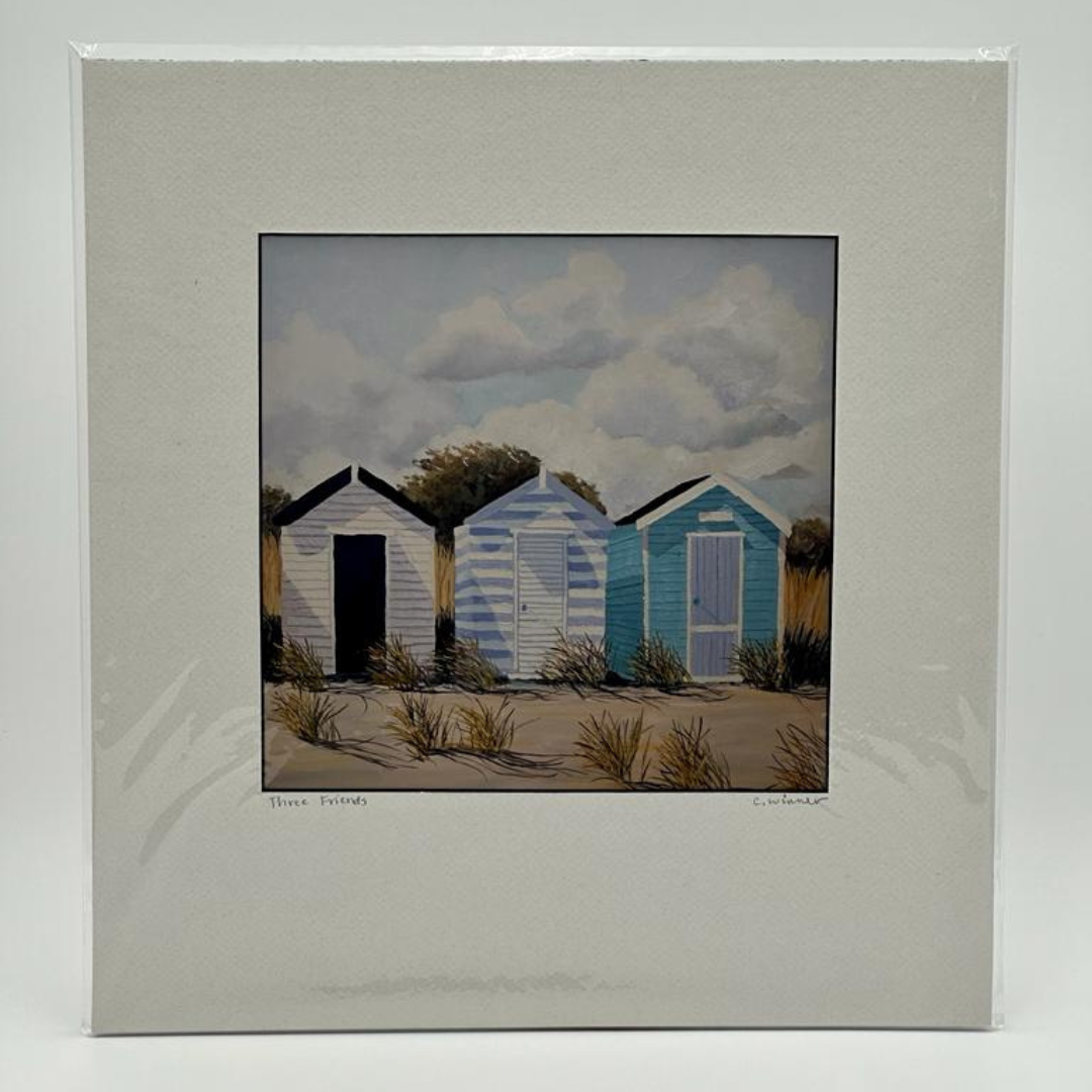 "Three Friends" print