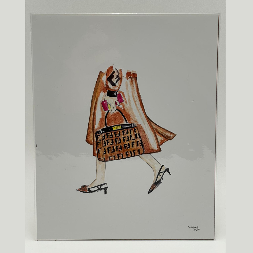 "Street Style" watercolor