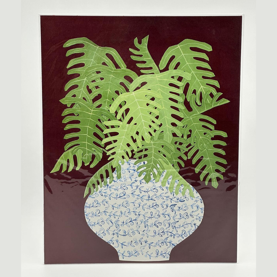¨Philodendron" print
