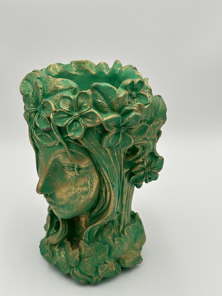 Goddess Head Planter