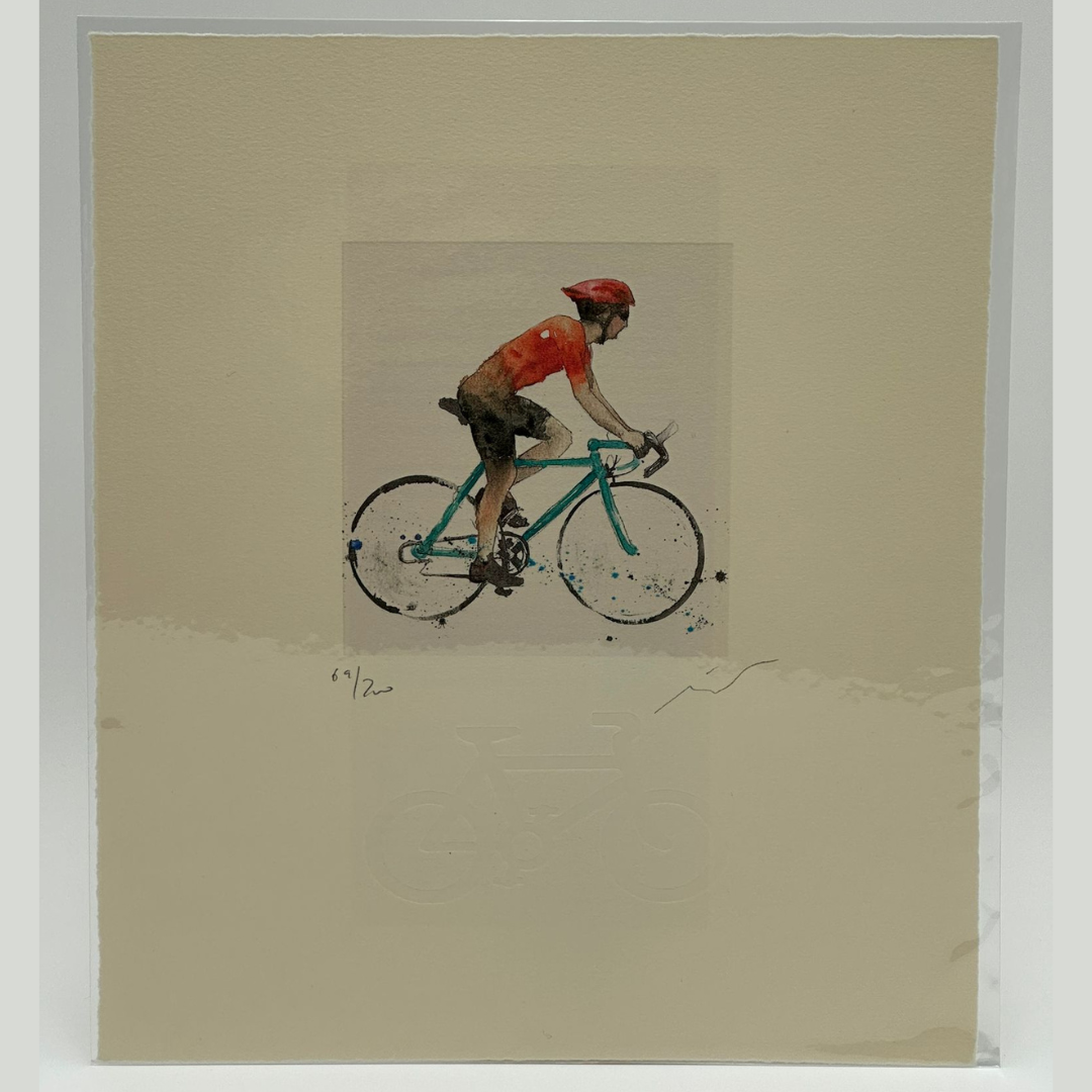"Triathlon" Set of 3 engraving prints
