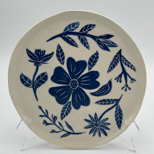 Handmade Ceramic Round Platter